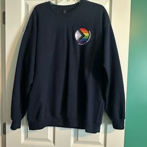 “Swagelok” Kaleidoscope Navy Blue Sweatshirt